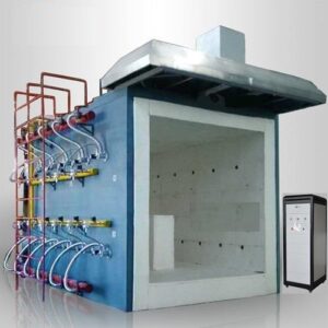 Vertical Fire Resistance Test Furnace for Smoke Venting Fire Dampers